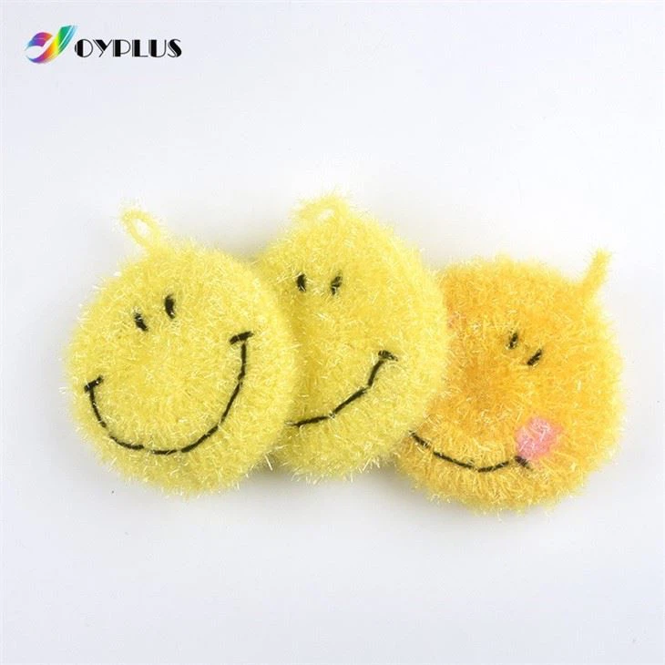 Smiley Face Wash Towel